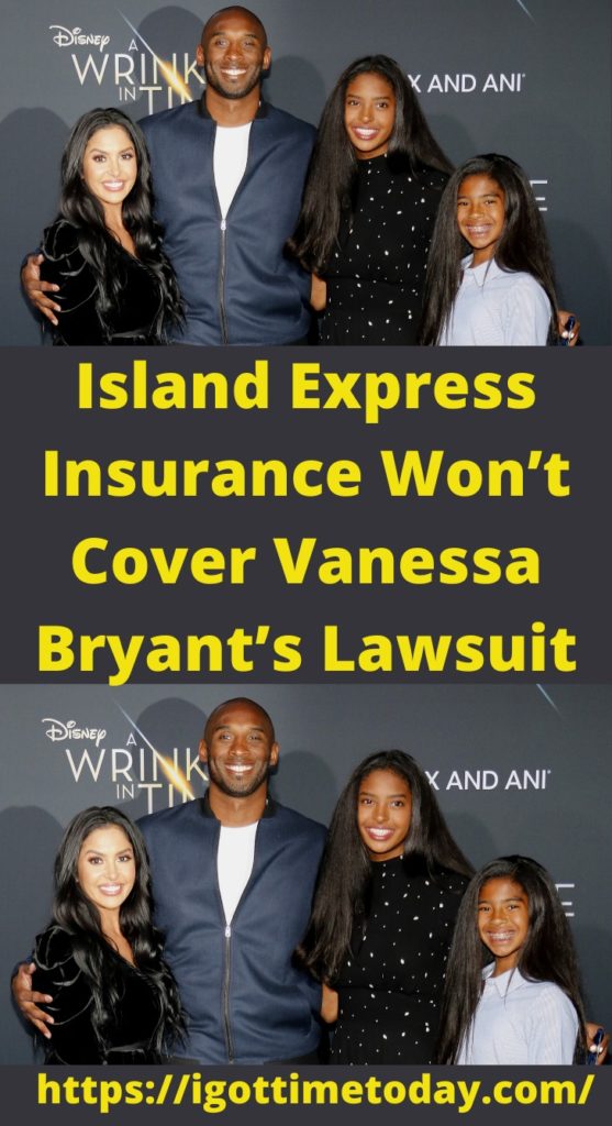Island Express Won't Cover Vanessa Bryant's Lawsuit #vanessabryant #kobebryant #gigibryant #helicoptercrash #death #wrongful #islandexpress #whatsthetea #igottimetoday